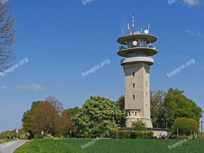 Longinusturm Baumberge Münsterland Ridge Telecommunication Tower