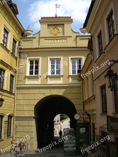 Lublin Street The Old Town Free Photos