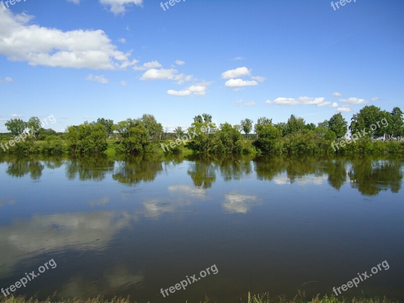 River Nature Water Beauty In Nature Sky