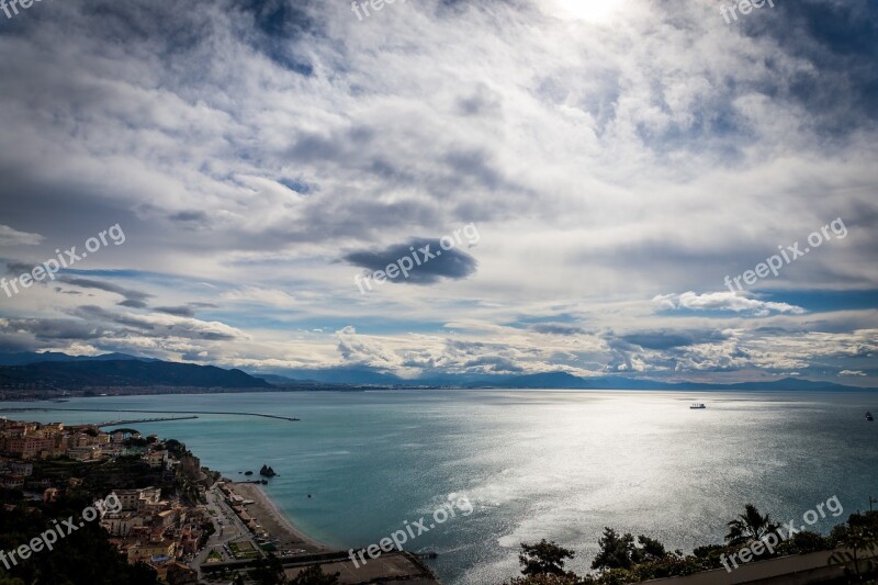 Vietri Sul Mare Beach Sea Water Tourism