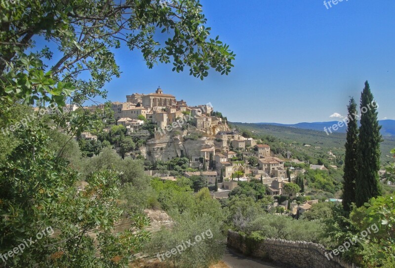 Sault Provence Middle Ages France South Of France