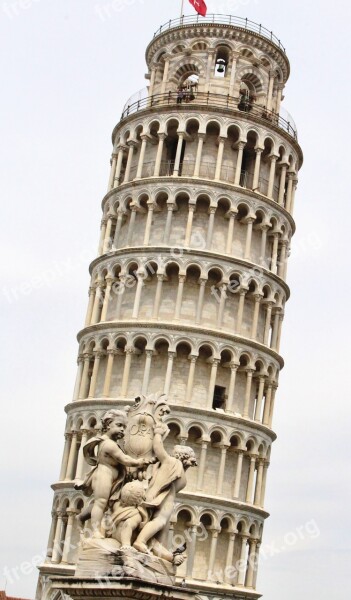 Pisa Italy Europe Architecture Famous