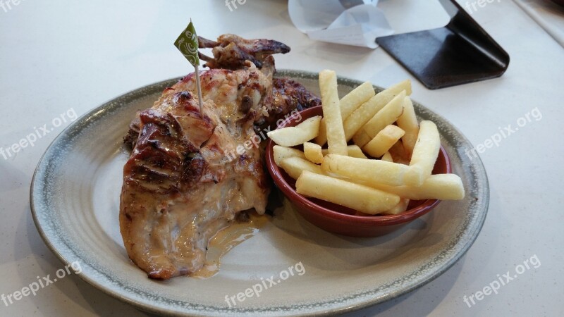 Chicken Wings Dish Lunch Free Photos