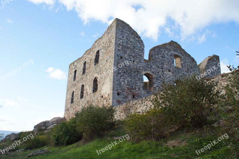 Brahe Ruin Jonkoping Free Photos