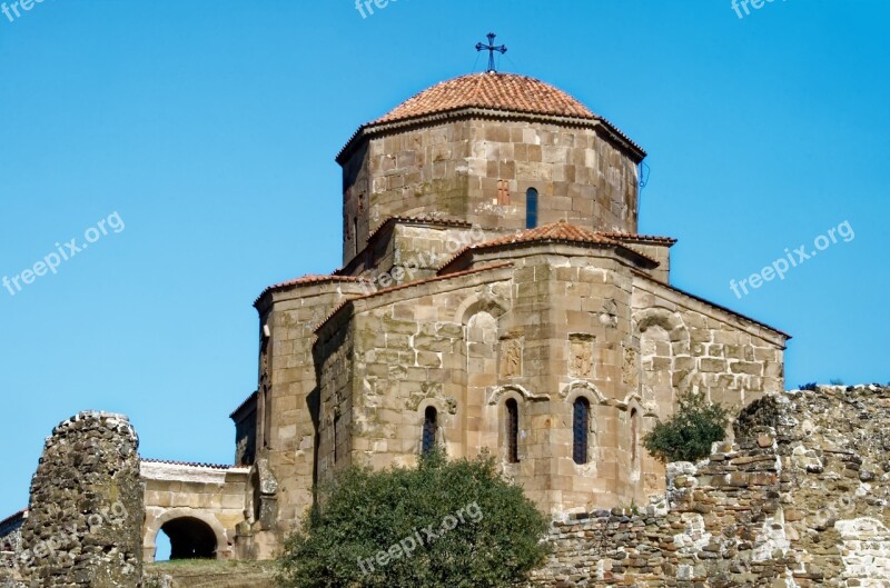 Georgia Monastery Of Jvari Mtskheta Monastery Church