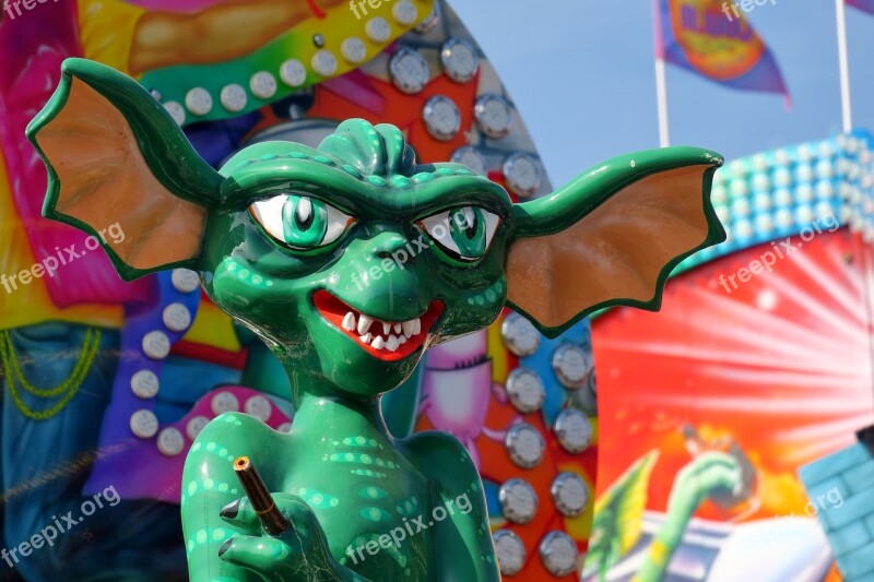 Monster Gremlin Fair Year Market Carnies