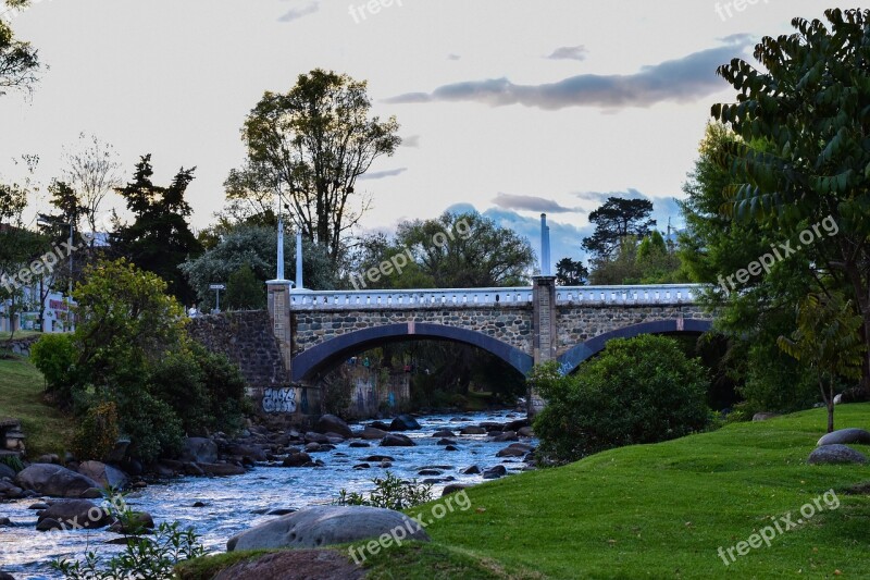 Bridge Of The Stairs Cuenca Ecuador City Free Photos