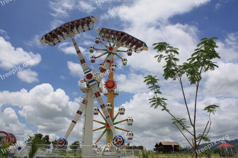 Myanmar Nay Pyi Daw Amusement Park Ride Free Photos