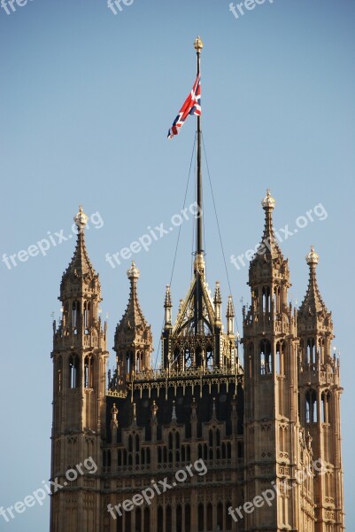 Torre London Flag England City