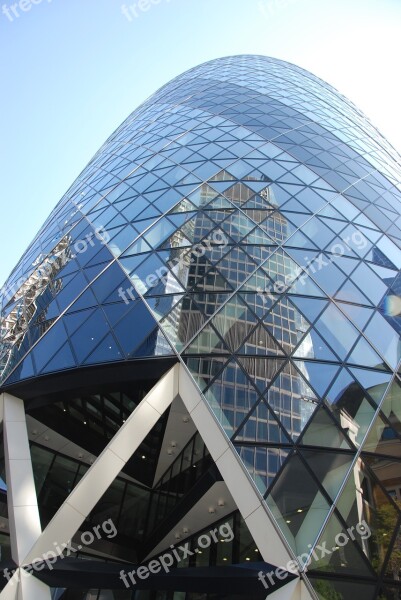 London Skyscraper Gherkin Architecture England