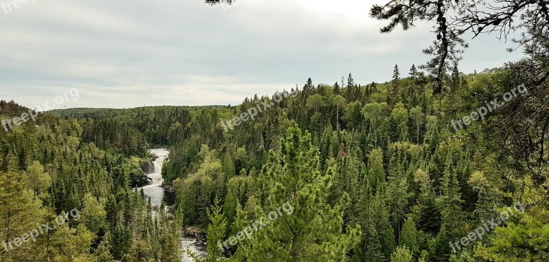 Canada Forest Nature Landscape Mountains