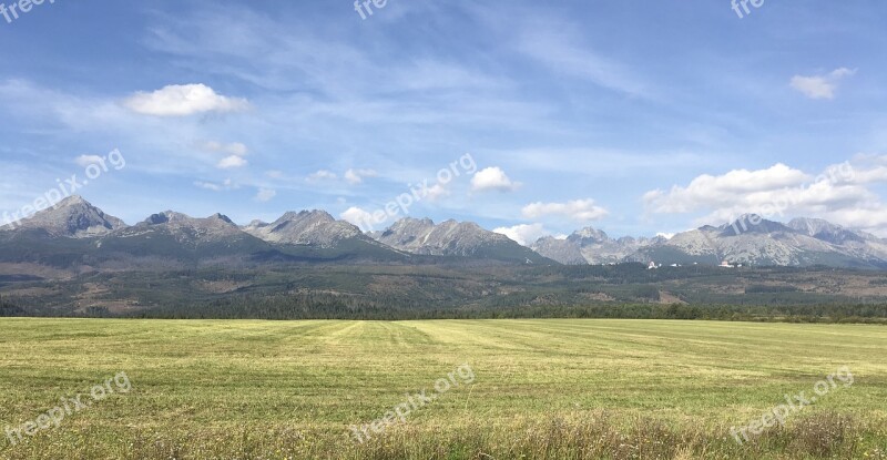 Tatras High Tatras Slovakia Free Photos