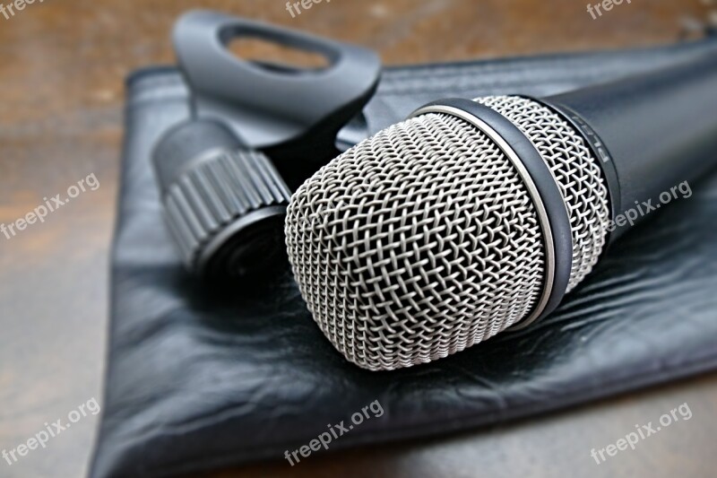 Microphone Microphone Basket Sound Vocal Microphone Free Photos