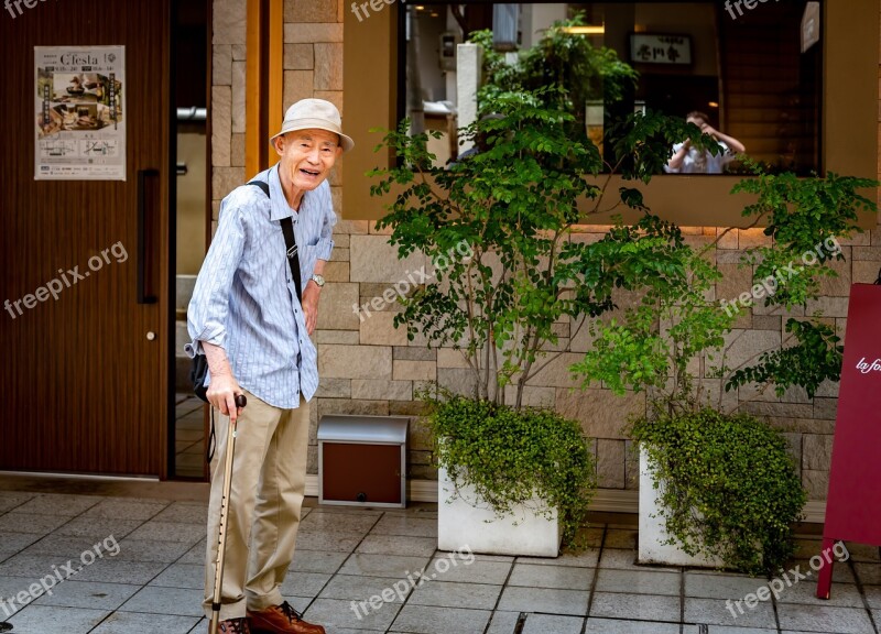 Grandfather Hat Man Free Photos