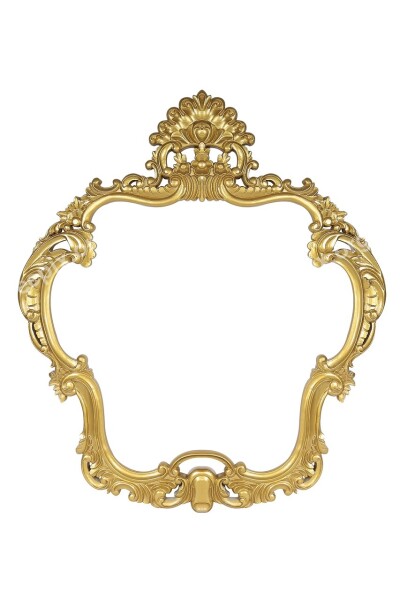 Frame Gold Golden Decorative Style