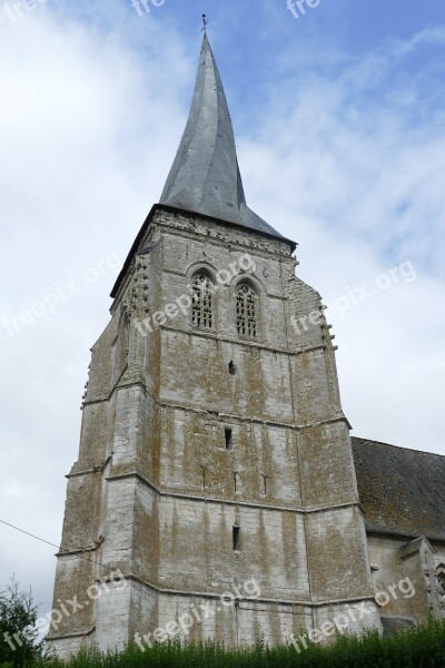 Church Tower Church Tower Spire Rotated