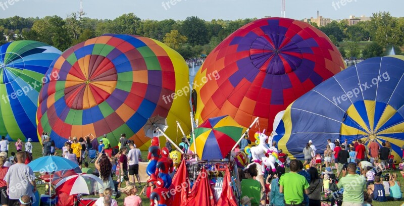 Hot Air Balloon Balloon Sky Flying Floating