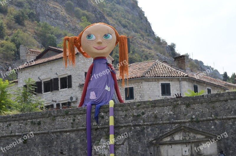 Kotor Montenegro Fortress Baby Doll Fortification