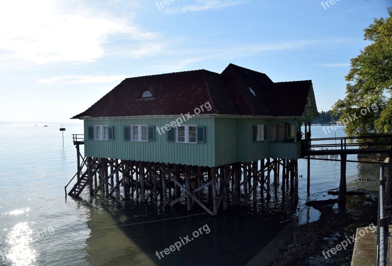 Lake Constance Lindau Water House Water Lake