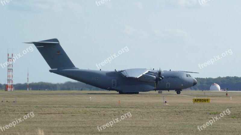 Military A-400m Bundeswehr Air Force Aircraft