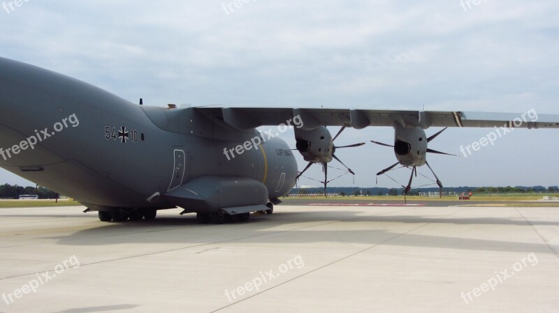 Military A-400m Bundeswehr Air Force Aircraft