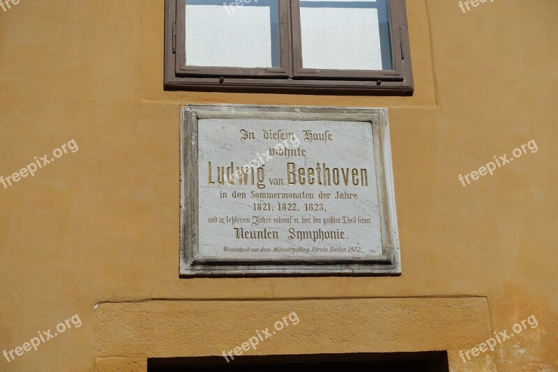 Beethoven House Swim In Vienna Free Photos