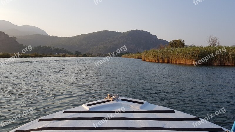 Boat Turkey Tour Tourism Sunset