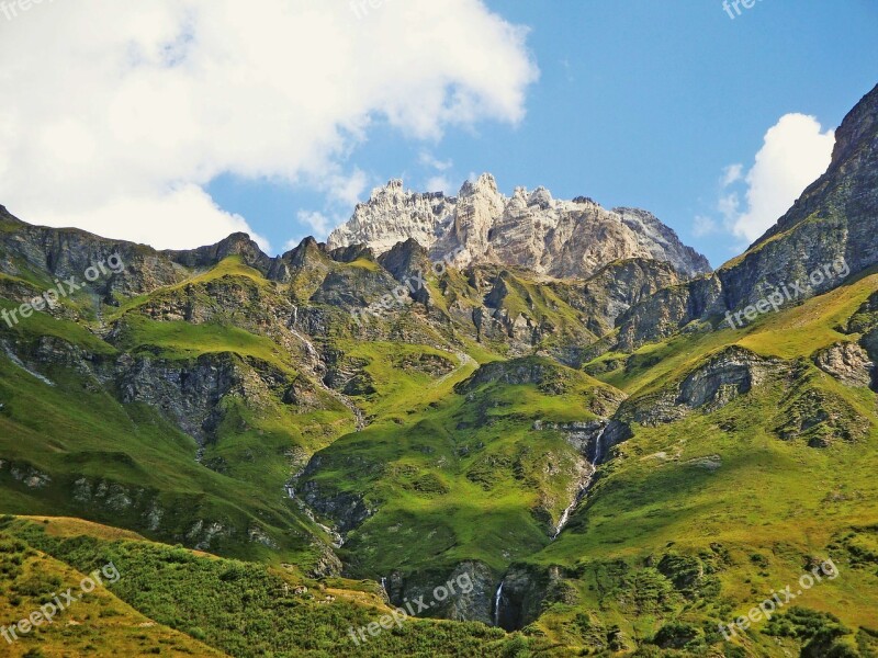 Graubünden Safien Valley Switzerland Hell Dig Mountain Hike