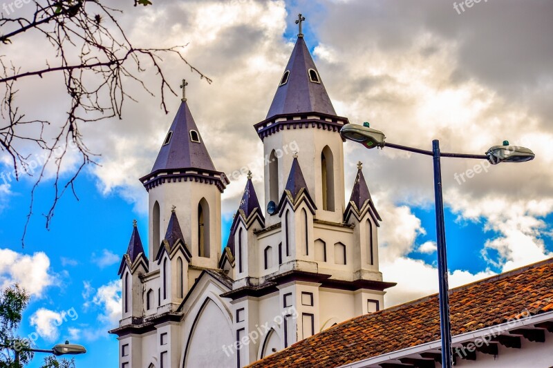 Church Travel Cuenca Ecuador Free Photos