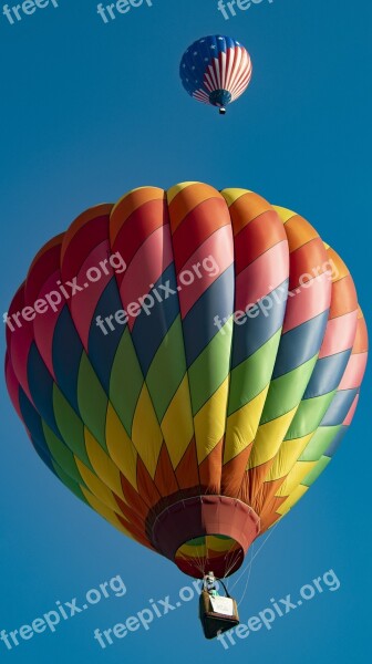 Hot Air Balloons Balloons Sky Flying Floating