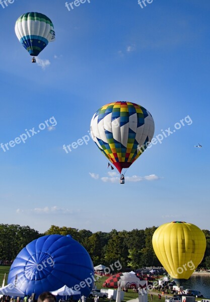 Hot Air Balloons Balloons Sky Flying Floating