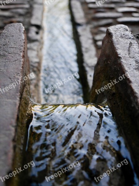 Malaga Spain Running Water Free Photos