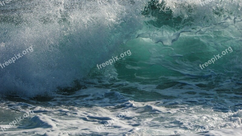 Waves Foam Spray Energy Splash