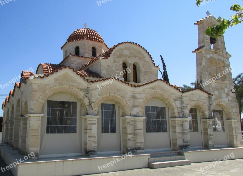 Cyprus Paralimni Ayios Nektarios Church Orthodox