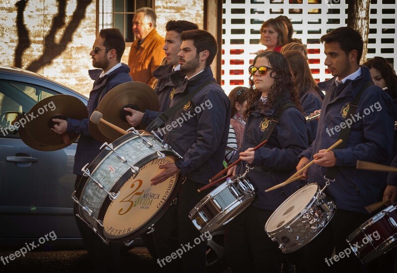 Musicians Percussion Band Group Parties