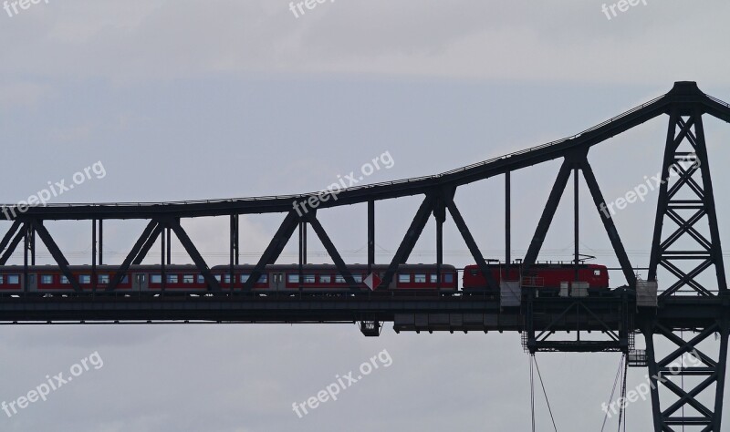 High Bridge Rendsburg Regional Train Steel Structure Sh