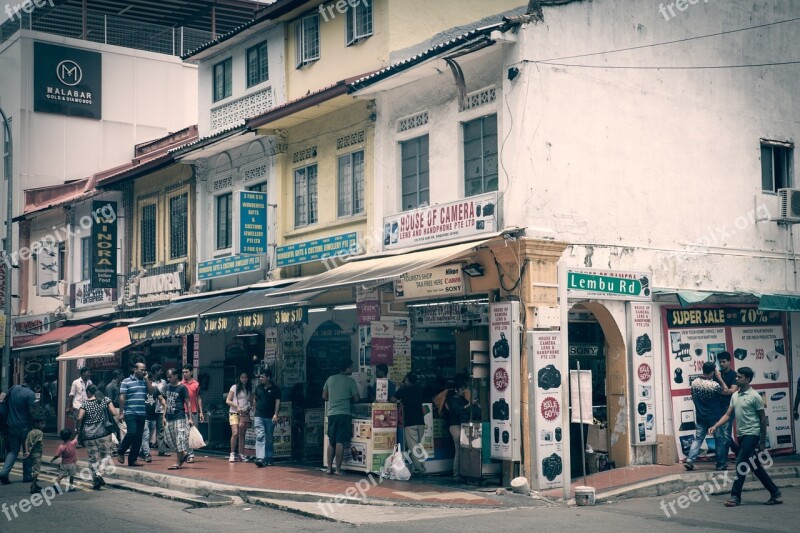 Little India Singapore Shopping Shops Business