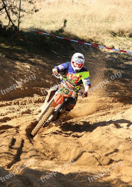 Motocross Motorcycle Race Cross Enduro