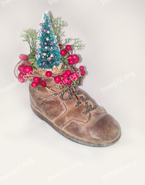 Christmas Shoe Decoration Holiday Xmas