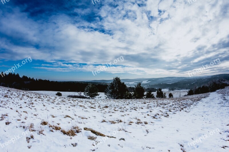 Karpaty Poland Mountains The Valley Of The Podkarpackie Voivodeship