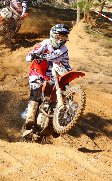 Motocross Motorcycle Race Cross Enduro