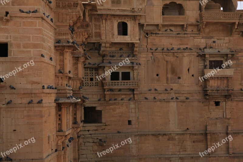 Fort India Rajasthan Architecture Asia