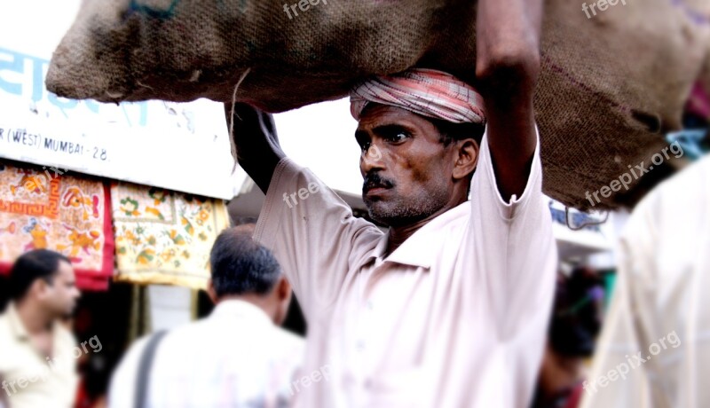 India Labourer Worker Labour Working