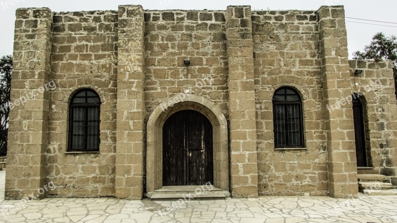 Cyprus Oroklini Chapel Prophet Elias Old