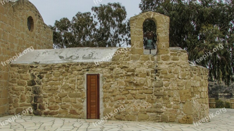 Cyprus Oroklini Chapel Prophet Elias Old