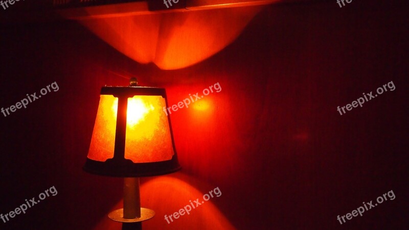 Warm Lamp Light Bright Illuminated