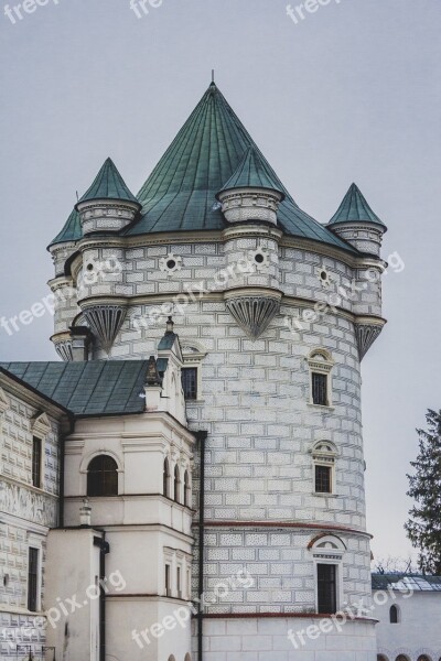 Castle Poland Krasiczyn The Walls Tourism