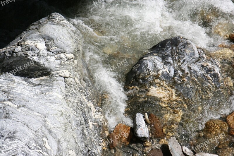 Liechtensteinklamm Defile Water Torrent Stone