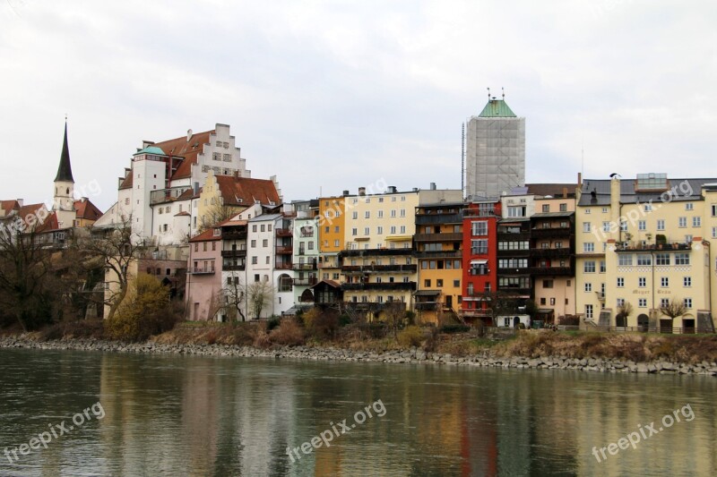 Wasserburg Am Inn City River Middle Ages Architecture