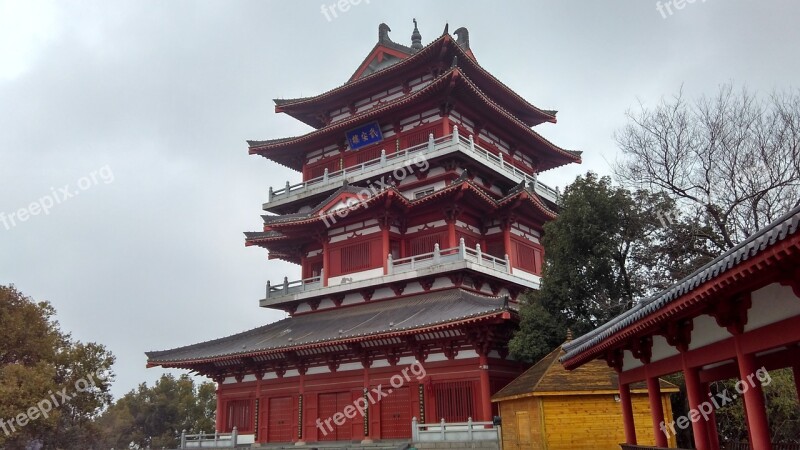 China Building Chinese Ancient Architecture Eaves Ancient Architecture